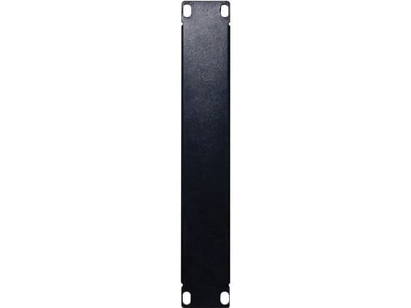 LogiLink ACT104, Blankt panel, Sort, Stål, 1U