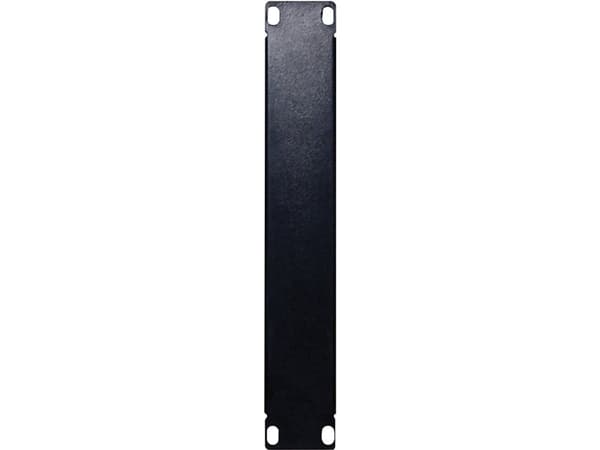 LogiLink ACT104, Blankt panel, Sort, Stål, 1U