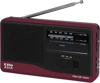 Eltra Radio Asia Musta/Pinkki