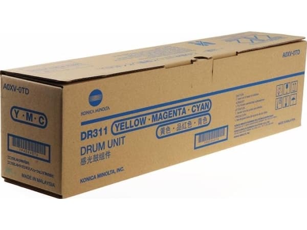 Konica Minolta - Farge (cyan, magenta, gul) - original - trommesett - for bizhub C258, C308