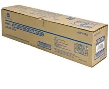 Konica Minolta - Farge (cyan, magenta, gul) - original - trommesett - for bizhub C258, C308
