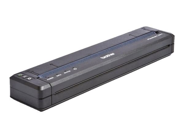 Brother PocketJet PJ-762 - Skriver - S/H - direktetermisk - A4 - 203 x 200 dpi - inntil 8 spm - USB 2.0, Bluetooth 2.1 EDR