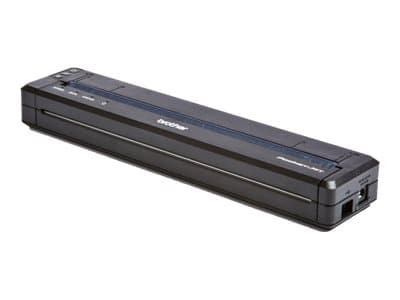 Brother PocketJet PJ-762 - Skriver - S/H - direktetermisk - A4 - 203 x 200 dpi - inntil 8 spm - USB 2.0, Bluetooth 2.1 EDR Sort