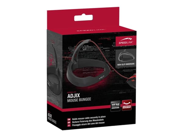 SPEEDLINK ADJIX Mouse Bungee - Kabelhanteringssystem för muskabel - svart