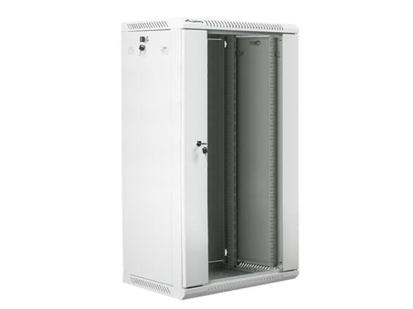 Lanberg - Rack skåp - väggmontering - grå, RAL 7035 - 22U - 19"
