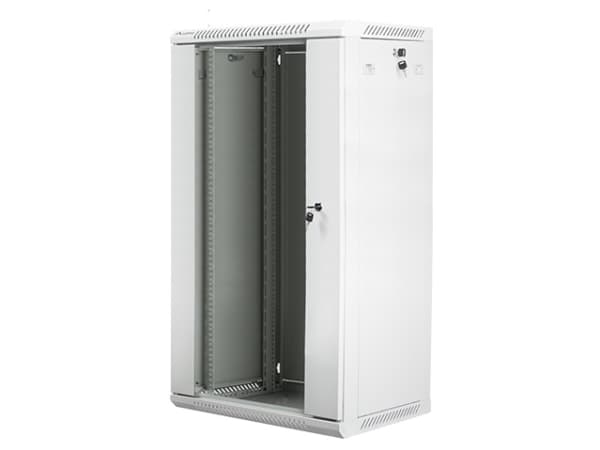 Lanberg - Rack skåp - väggmontering - grå, RAL 7035 - 22U - 19"