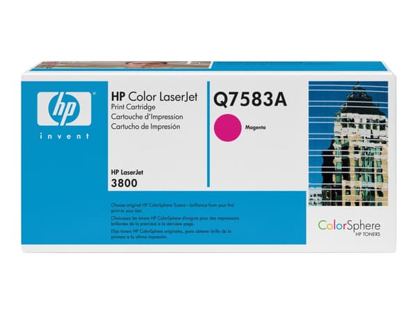 HP 503A - Magenta - original - LaserJet - tonerpatron (Q7583A) - for Color LaserJet 3800, 3800dn, 3800dtn, 3800n, CP3505, CP3505dn, CP3505n, CP3505x