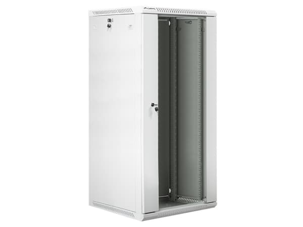 Lanberg - Rack skap - veggmonterbar - grå, RAL 7035 - 27U - 19"