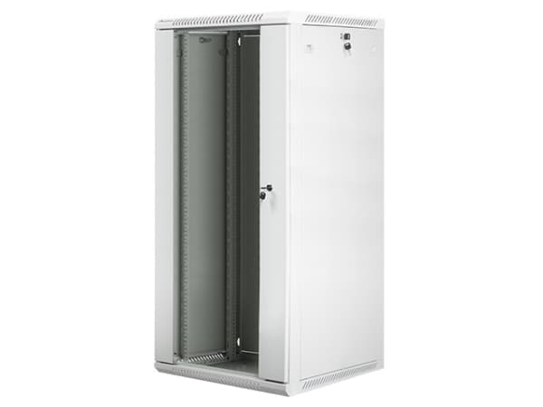 Lanberg - Rack skap - veggmonterbar - grå, RAL 7035 - 27U - 19"