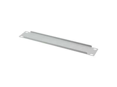 LogiLink ACT103, Blank panel, Grå, Stål, 1U, 25,4 cm (10"), 330 g