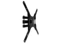 Miniatyrbilde 5 av 5: ART AR-74 - Monteringssett (tippe/svivel-veggmontering) - for flatpanel - metall - svart - skjermstørrelse: 19"-50" - veggmonterbar