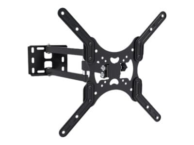 ART AR-74 - Monteringssett (tippe/svivel-veggmontering) - for flatpanel - metall - svart - skjermstørrelse: 19"-50" - veggmonterbar