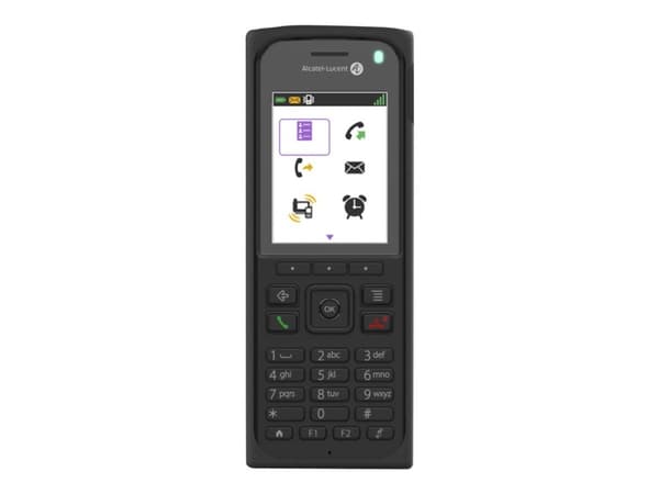 Alcatel-Lucent 8262 DECT - Trådløs digitaltelefon - med Bluetooth-grensesnitt - IP-DECT\GAP - svart