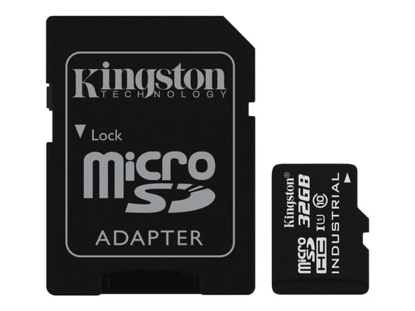 Kingston - Flash-minneskort (adapter, microSDHC till SD inkluderad) - 32 GB - UHS Class 1 / Class10 - microSDHC UHS-I