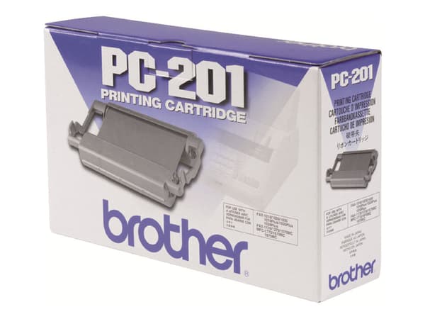 Brother PC201 - Svart - färgband - för Brother MFC-1770, MFC-1780, MFC-1870, MFC-1970; IntelliFAX 1170, 1270, 1570, 1575