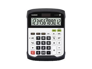 Casio WD-320MT - Skrivebordskalkulator - 12 sifre - solpanel, batteri