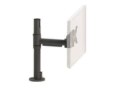 SpacePole Essentials - Monteringssett - for LCD-skjerm - metall - svart - skrivebordsmonterbar