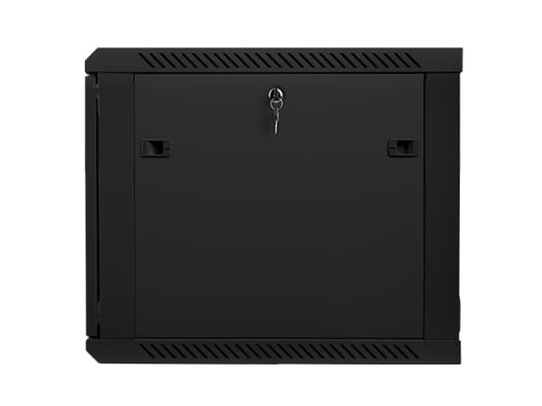 Lanberg - Rack skåp - väggmontering - svart, RAL 9004 - 9U - 19"