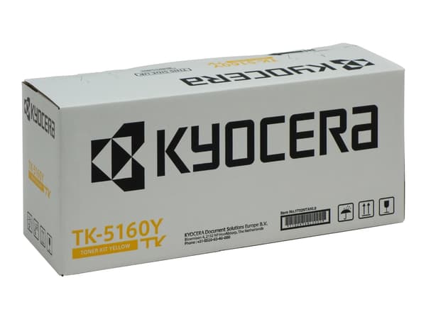 Kyocera TK 5160Y - Gul - original - tonerpatron - for ECOSYS P7040cdn, P7040cdn/KL3