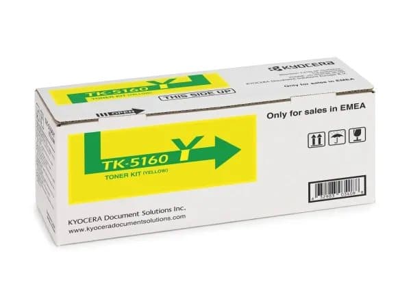 Kyocera TK 5160Y - Gul - original - tonerpatron - for ECOSYS P7040cdn, P7040cdn/KL3