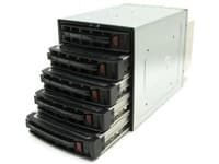 Supermicro CSE-M35TQ - Hus for lagringsenhet - 3,5" - svart