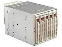 Supermicro CSE-M35TQ - Hus for lagringsenhet - 3,5" - svart