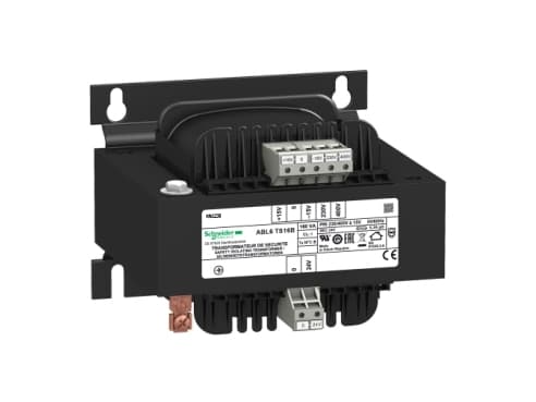 Schneider 1-fase transformator 160VA 230 (400)V/24V (ABL6TS16B)