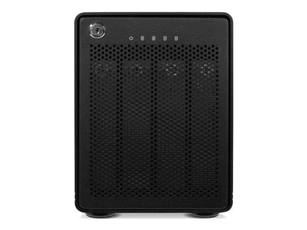 OWC ThunderBay 4 RAID 5, HDD- / SSD kabinett, 2.5/3.5", SATA, Serial ATA II, Serial ATA III, 20 Gbit/s, Svart
