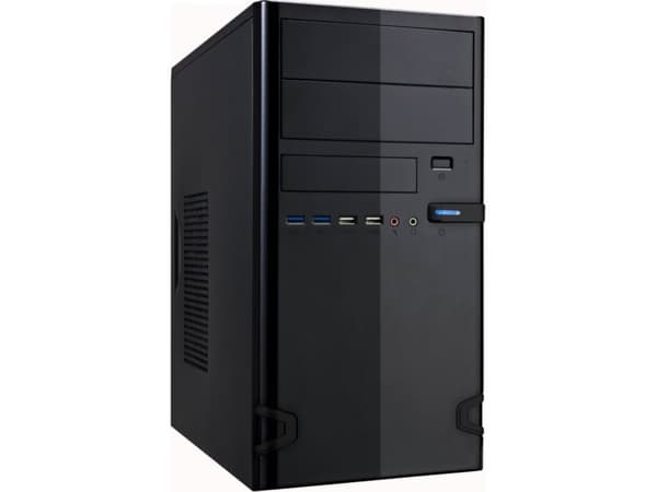 Linkworld 727-22 + LPW19-25, Tower, PC, Svart, 450 W, 80,90,120 mm, 80,90 mm