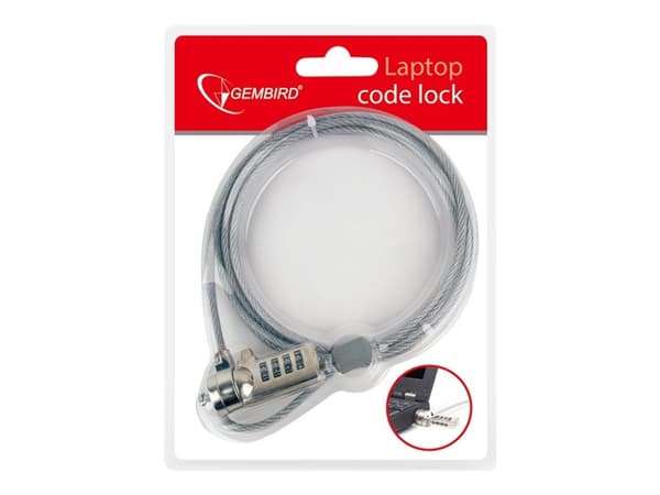 Gembird LK-CL-01 - Sperrekabel for Notebook - 1.8 m