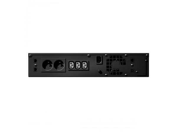 EVER SINLINE RT XL 850 - UPS (rackmonterbar/ekstern) - AC 230 V - 850 watt - 850 VA - 7 Ah - Ethernet, USB - utgangskontakter: 5 - 2U