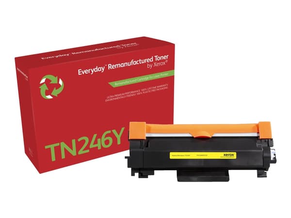 Xerox Brother HL-3152 - Gul - kompatibel - tonerpatron (alternativ for: Brother TN246Y) - for Brother DCP-9017, DCP-9022, HL-3142, HL-3152, HL-3172,