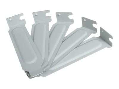 StarTech.com Steel Low Profile Expansion Slot Cover Plate - System slot blanking panel (pack of 5) - PLATEBLANKLP - Kortplats i system för skärmsläck