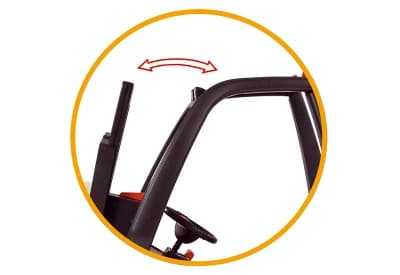 BIG Linde Forklift, 3 år, Sort, Rød