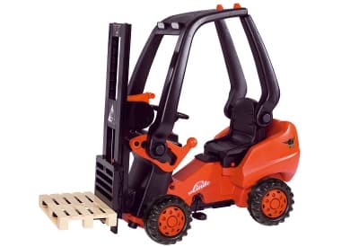 BIG Linde Forklift, 3 år, Sort, Rød