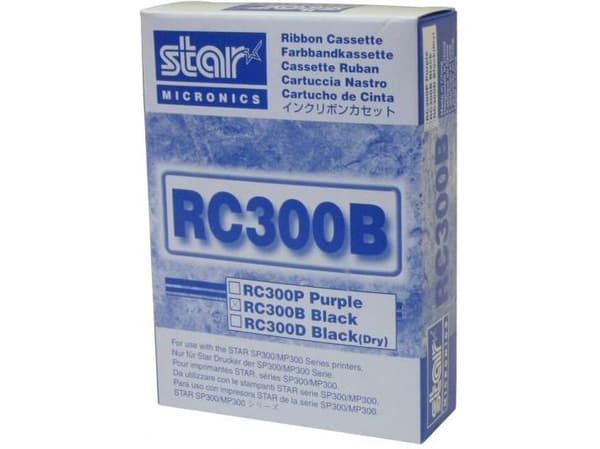 Star RC300B - Sort - print-bånd - for Star SP300