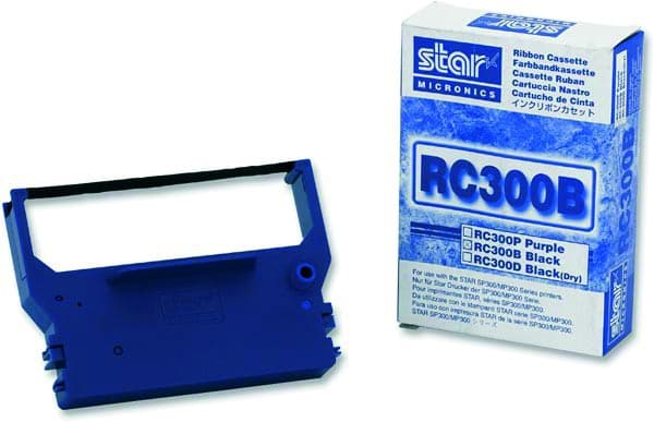 Star RC300B - Sort - print-bånd - for Star SP300