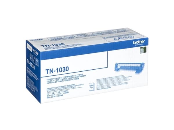Brother TN-1030, 1000 sider, Sort, 1 stykker