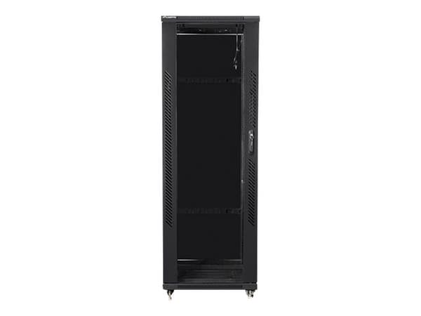 Lanberg - Rack skåp - golvstående - svart, RAL 9004 - 37U - 19"