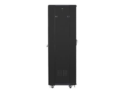 Lanberg - Rack skåp - golvstående - svart, RAL 9004 - 37U - 19"