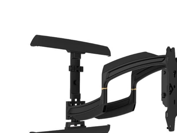 Chief Thinstall Medium 25" Extension Dual Arm Wall Mount - For Displays 32-65" - Black - Monteringssett (tippeveggmontering) - for flatpanel - svart