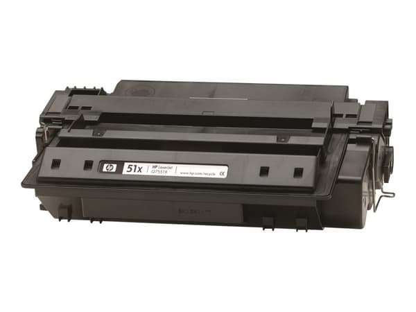 HP 51X - Suuritehoinen - musta - alkuperäinen - LaserJet - värikasetti (Q7551X) - LaserJet M3027, M3027x, M3035, M3035xs, P3005, P3005d, P3005dn, P30