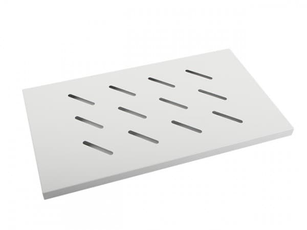 Lanberg - Rack-hylle - RAL 7035, grå - 1U - 19"