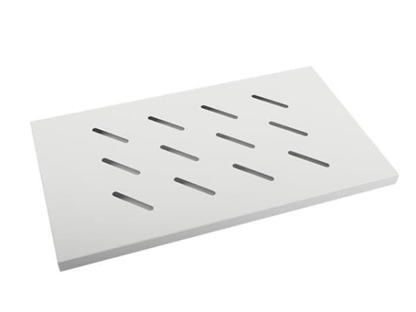 Lanberg - Rack-hylle - RAL 7035, grå - 1U - 19"