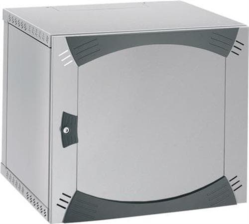 Actassi 19' Rack 19' seinähylly, jossa on levyovi, BDH: 600 x 400 x 646 12HE 12HE