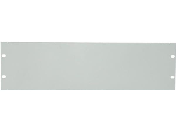 LogiLink PN104G, Tyhjä paneeli, Harmaa, Terästä, 4U, 48,3 cm (19"), 482,6 mm