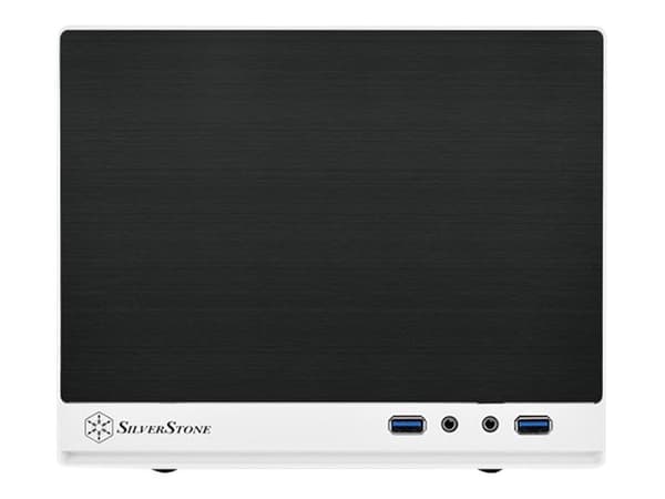Silverstone SG13, Mini Tower, PC, Musta, Valkoinen, Mini-ATX, Mini-DTX, Terästä, 6,1 cm