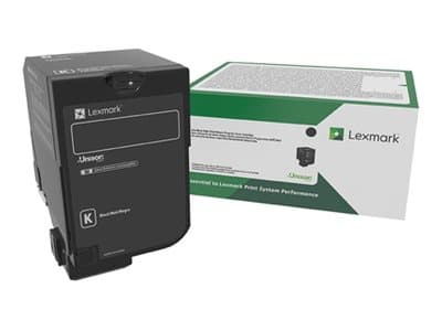 Lexmark - Svart - original - tonerpatron LCCP, LRP - for Lexmark CS720de, CS720dte, CS725de, CS725dte, CX725de, CX725dhe, CX725dthe