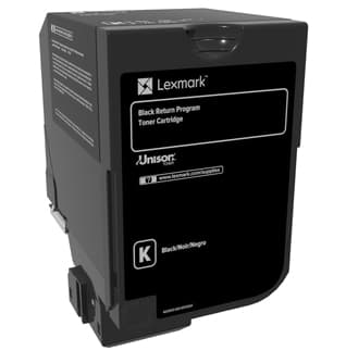 Lexmark - Svart - original - tonerpatron LCCP, LRP - for Lexmark CS720de, CS720dte, CS725de, CS725dte, CX725de, CX725dhe, CX725dthe
