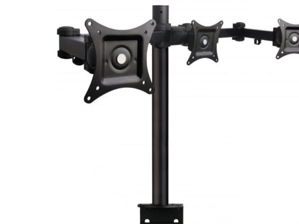 Techly ICA-LCD 482-T, 30 kg, 33 cm (13"), 61 cm (24"), 100 x 100 mm, Høydejustering, Sort